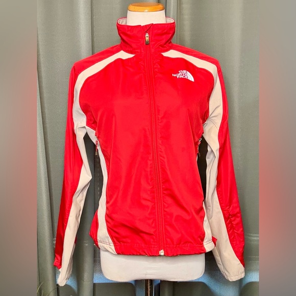 The North Face Red and White Jacket - Picture 1 of 9